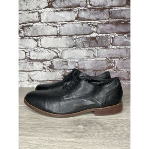 Rockport Trutech Black Leather Oxfords Brown Casual Shoes Men’s Sz 10M US/44EU